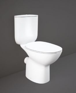 VASO MONOBLOCCO SCARICO PARETE MORNING RIMLESS