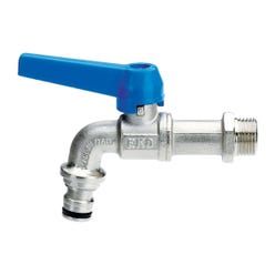 RUBINETTO SFERA TIPO "EKO" C/PORTAGOMMA 